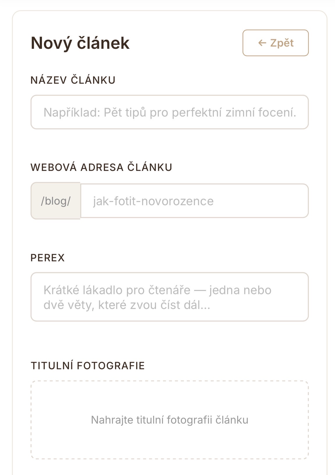 Čistý editor. Čistá inspirace.