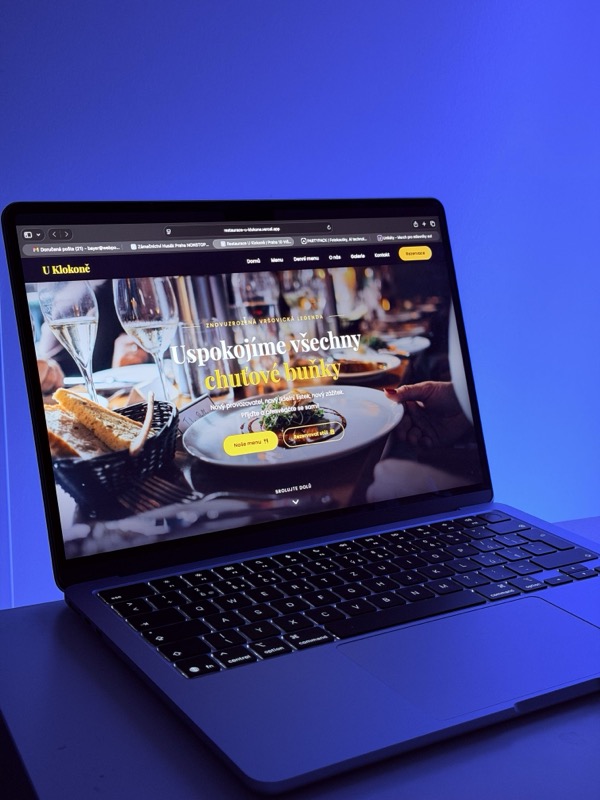 Moderní webové stránky na míru - profesionální design a rychlé načítání